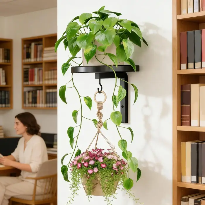 Étagère murale pour plantes