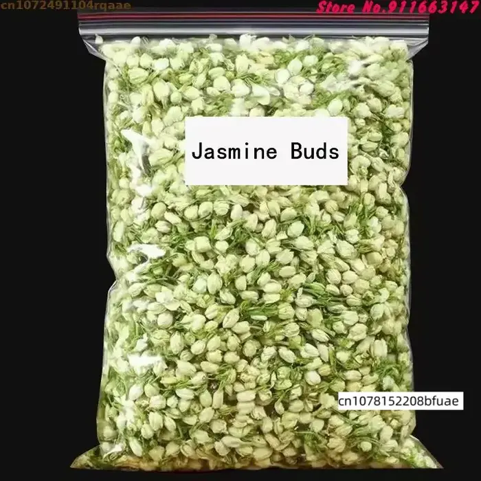 Bourgeons et pétales de jasmin séchés naturels, fleurs séchées de haute qualité pour la décoration d