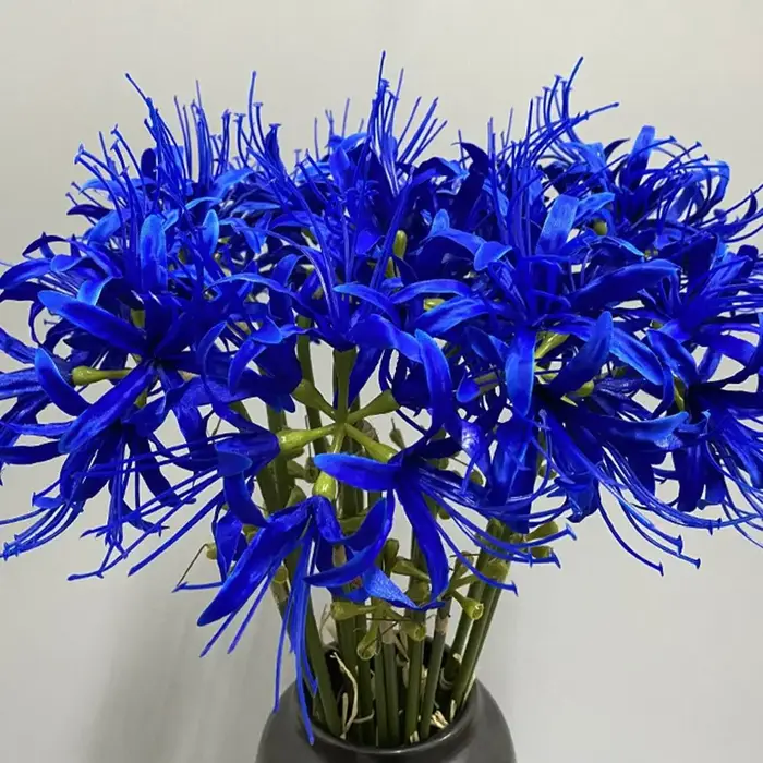 Branche de fleur Higanbana artificielle 60cm