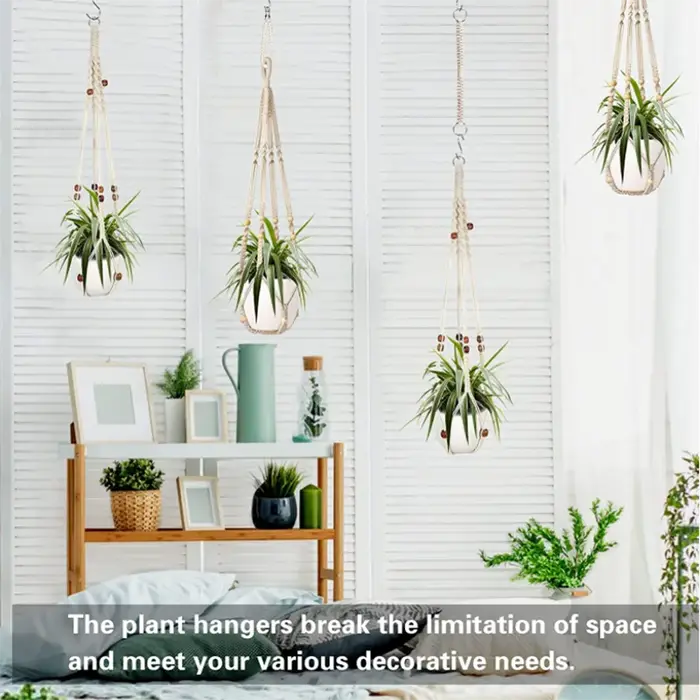 Support de panier suspendu pour plantes