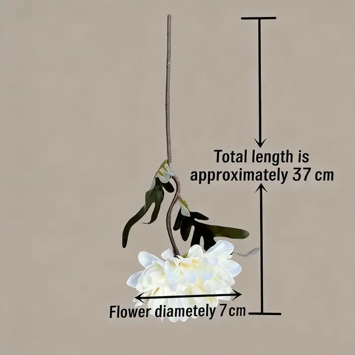 1 pièce de fleurs artificielles haut de gamme hydratantes au toucher réaliste