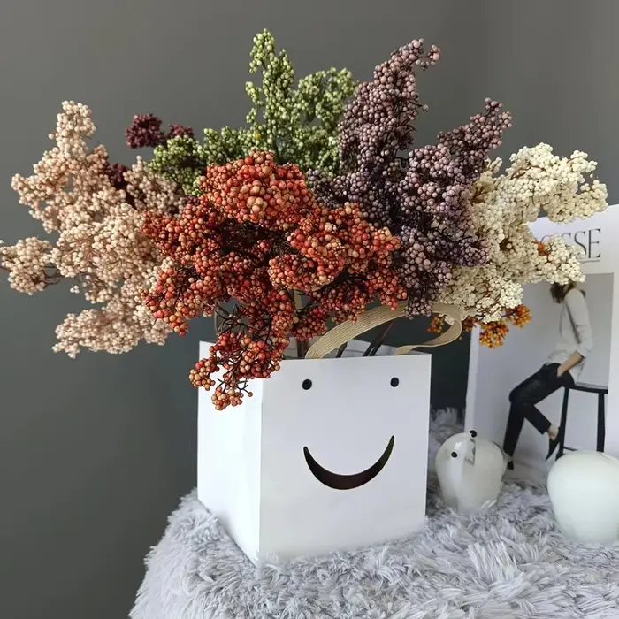 Fleurs artificielles, plantes