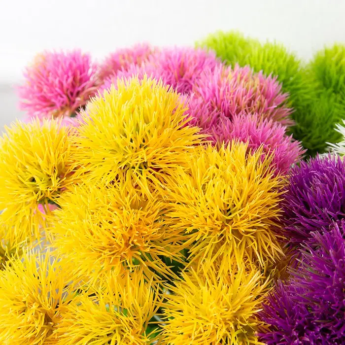 Vases à fleurs en plastique pissenlit