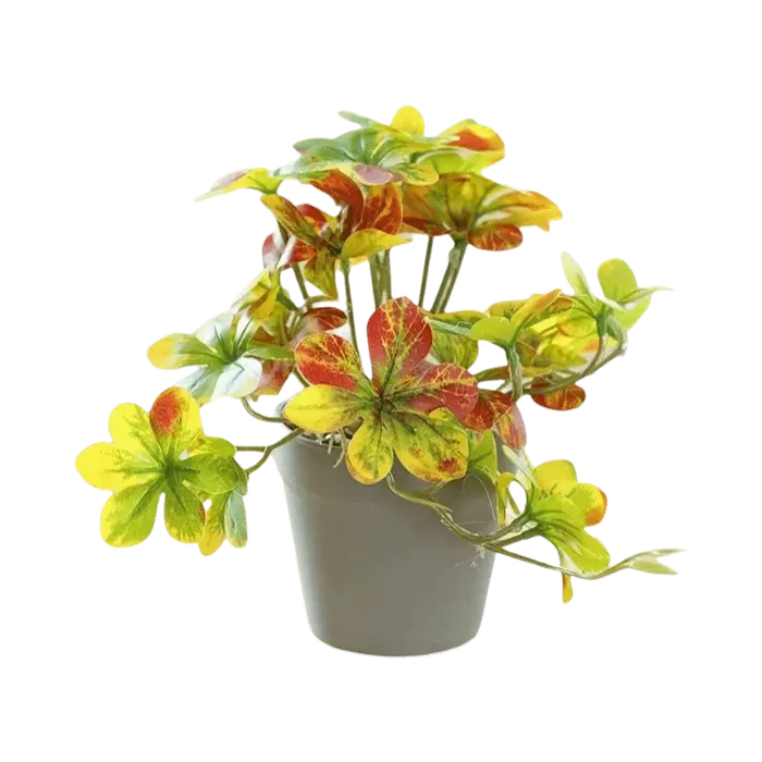 Bonsaï artificiel, plante artificielle avec pot