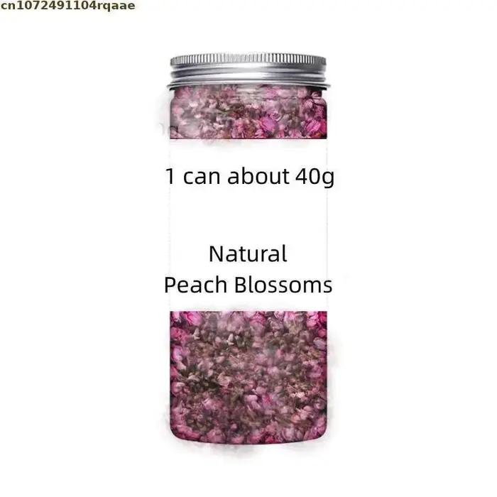 Pétales de fleurs séchées de fleurs de pêche naturelles