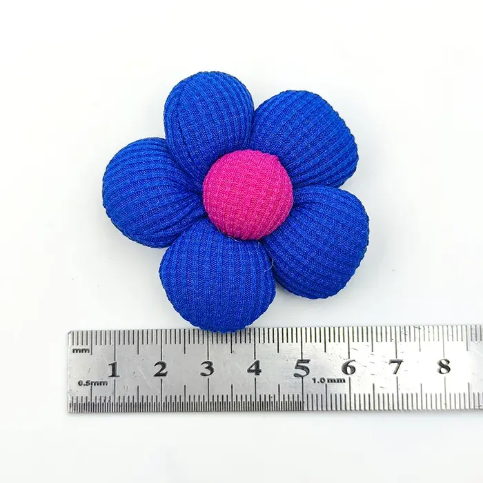 Accessoires de cheveux en coton de remplissage de fleurs