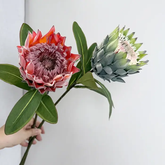 Grande fleur artificielle artificielle de haute qualité