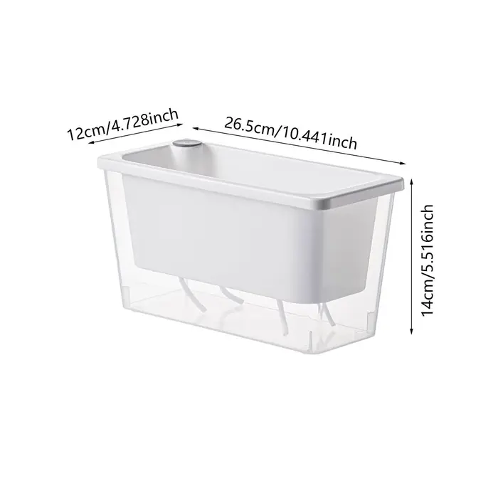 Pot de fleurs auto-arrosage pour balcon