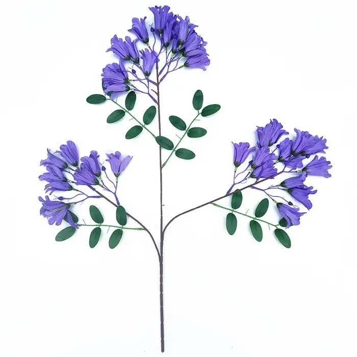 Branche d'Arbre Artificielle de Simulation, Fleur d'Hortensia, Décoration Florale Fausse, Matériel d
