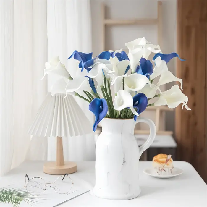 Bouquet de fleurs artificielles en PU