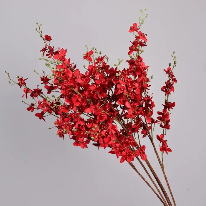 Fleurs artificielles d'orchidées Spider Lily Vanda