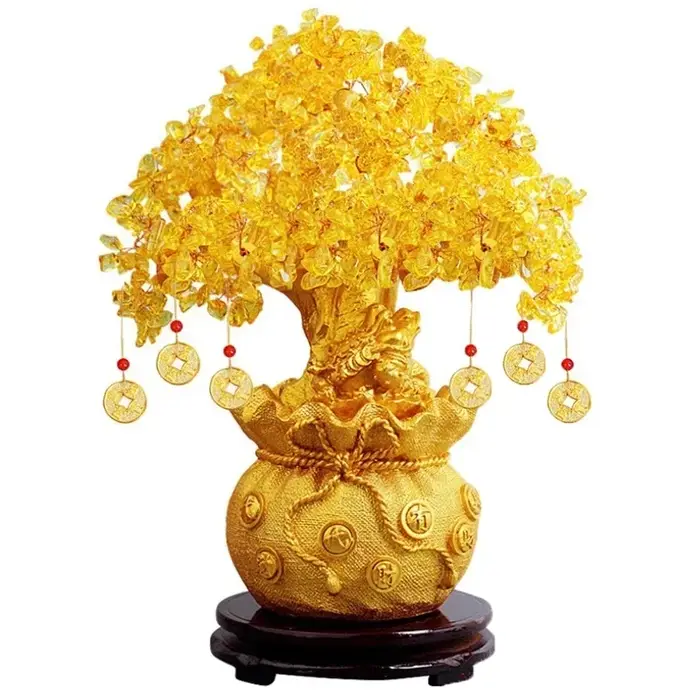 Arbre d'argent chinois Feng Shui