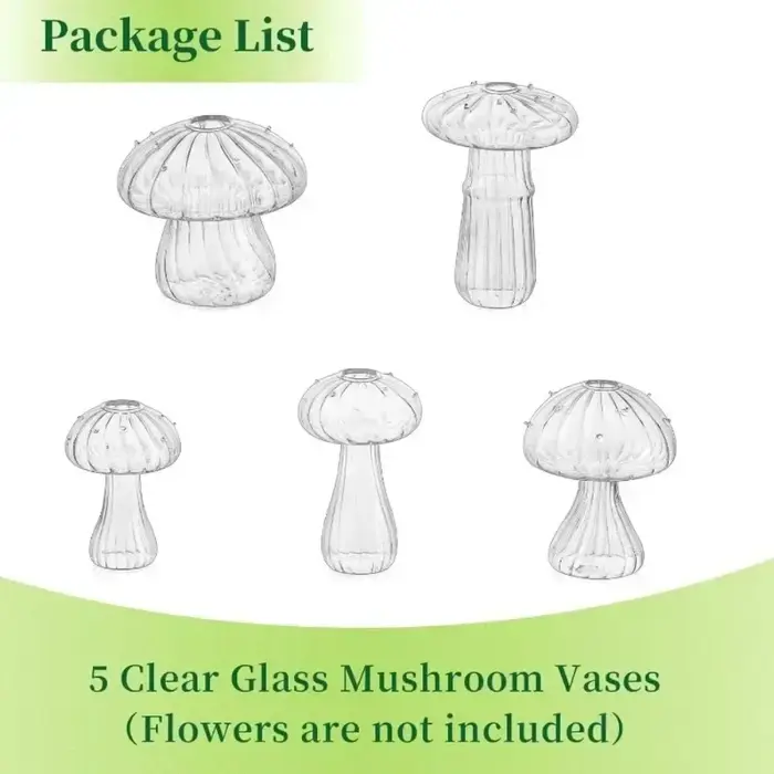 Vase à champignons Glasseam