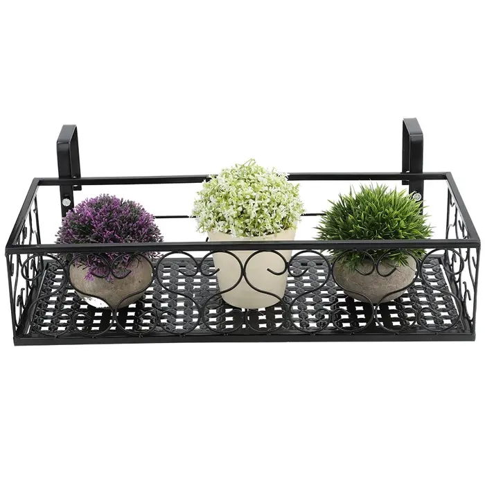 Support de pot de fleurs en fer T1