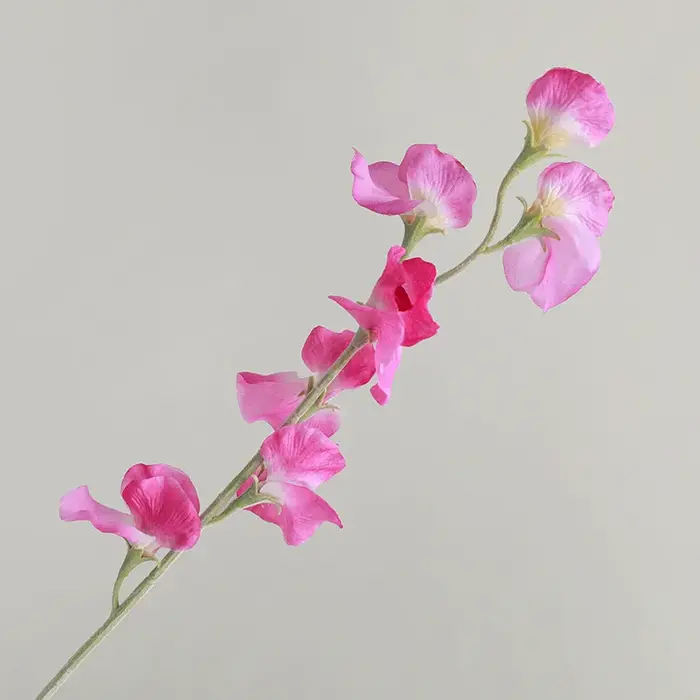 Fleurs artificielles de fleur de pois de Simulation