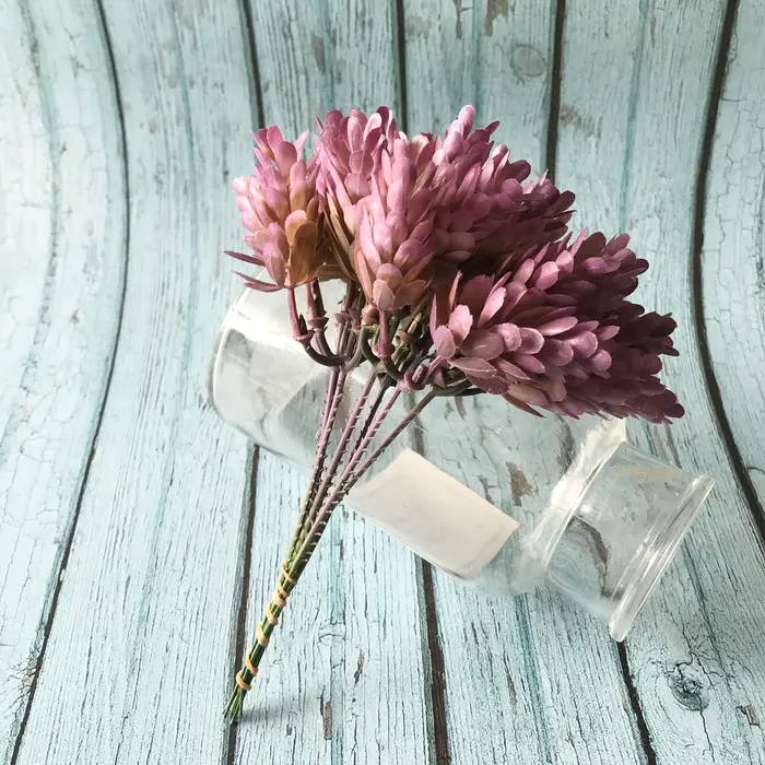30 têtes/lot, Simulation de cône de pin, ananas, plante artificielle, vases de maison DIY pour décor