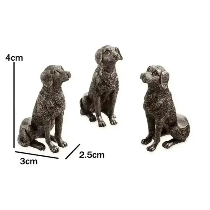 Fuuny 3 pièces Pot de fleur pieds support forme animale chat chien Pots de plantes Risers Pad extérieur jardin résine Pot pied plante bonsaï supports