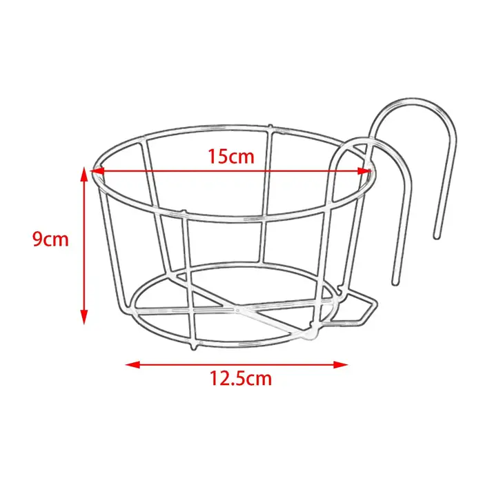 Paniers suspendus pour balcon extérieur