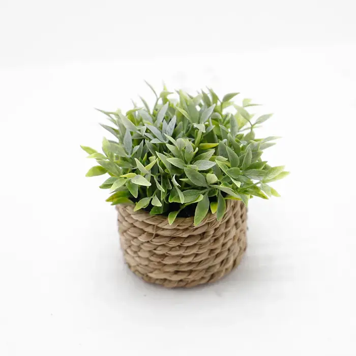 Plante d'eucalyptus artificielle verte de 11 cm – Petite