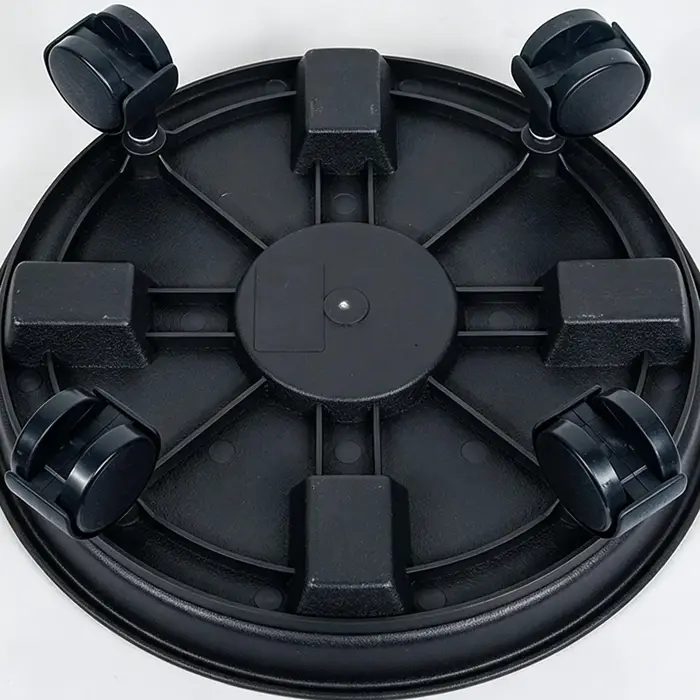 Support de plante mobile 30/33 cm avec roulettes