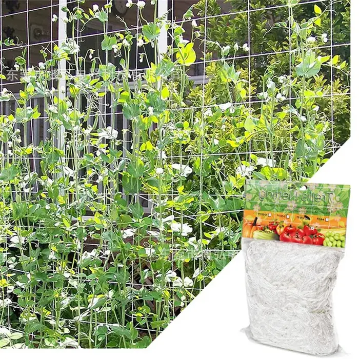 Filet d'escalade en maille pour plantes