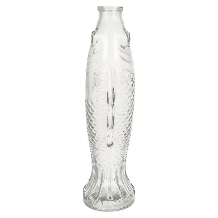 Vases en verre pour fleurs et poissons