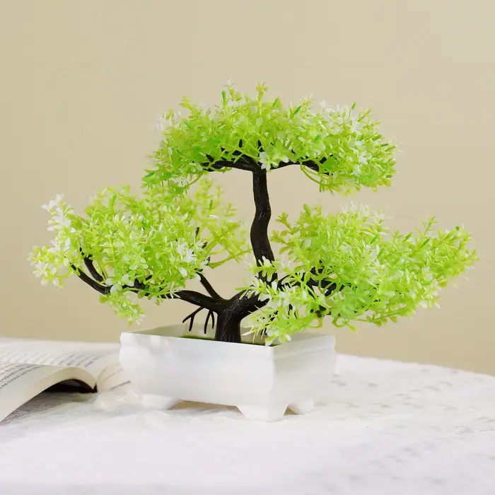 Plantes Artificielles Bonsaï en Pot