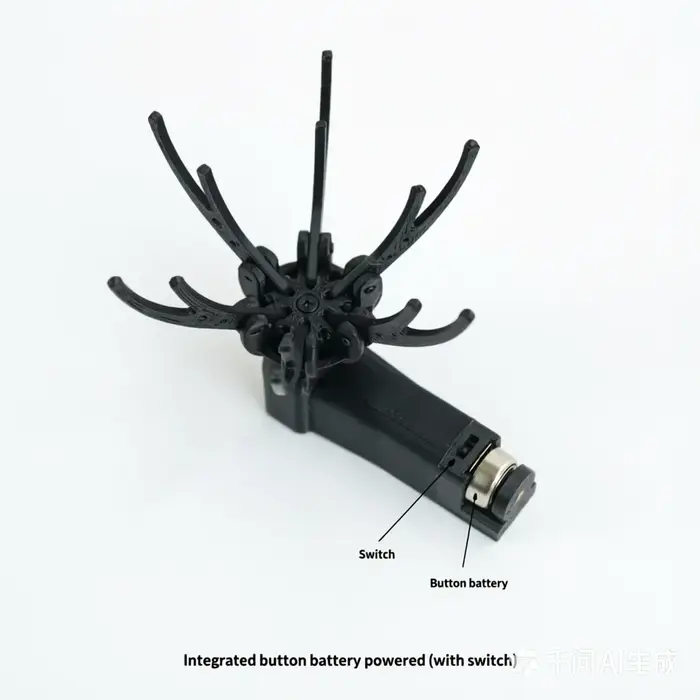 Moteur électrique pour fleurs artificielles à ouverture et fermeture automatiques