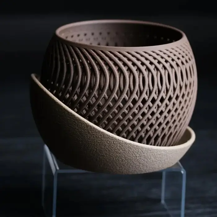 Pot de fleurs imprimé en 3D