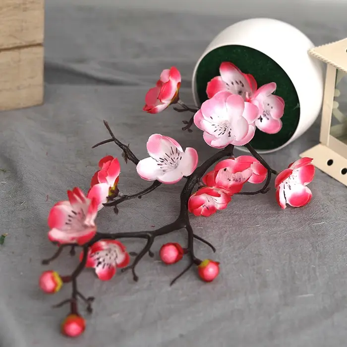 Fausses Branches de pin PE vertes de noël