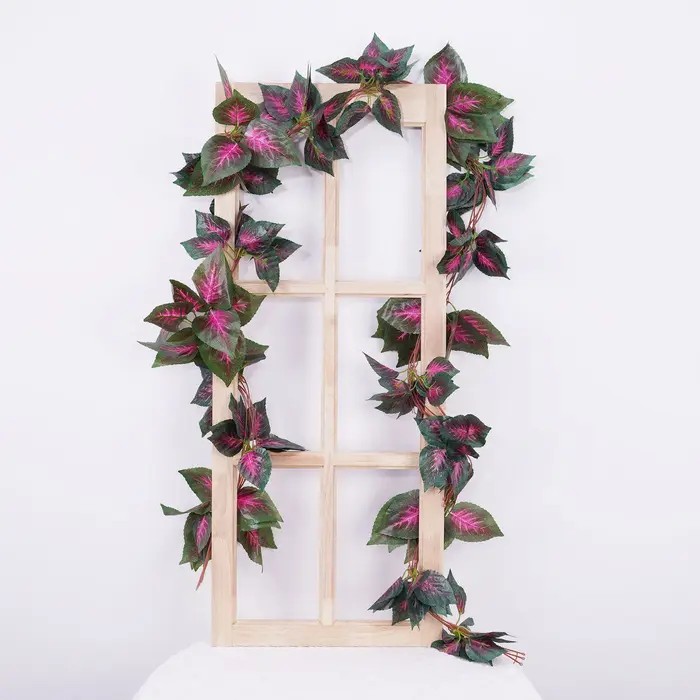 Plantes de vigne artificielles suspendues en soie Liana