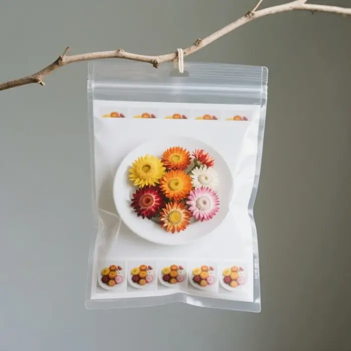 Fleur séchée naturelle premium d'Immortelle (Helichrysum Bracteatum) – Mélange de fleurs pour décoration de mariage