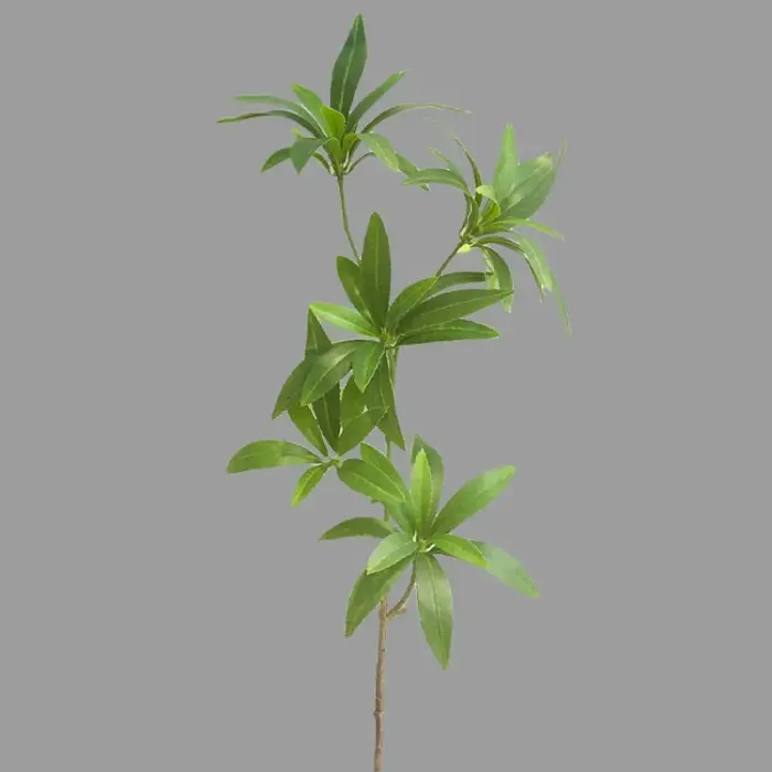 Fleur Artificielle Elaeocarpus Hainanensis, Plante Verte, Décoration de Mariage, Maison, Décoration de Table, Style Nordique Minimaliste, 95cm