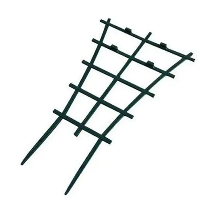 Cadre de support de plante en plastique pour jardin vert, treillis grimpant, support de fleurs, cadr