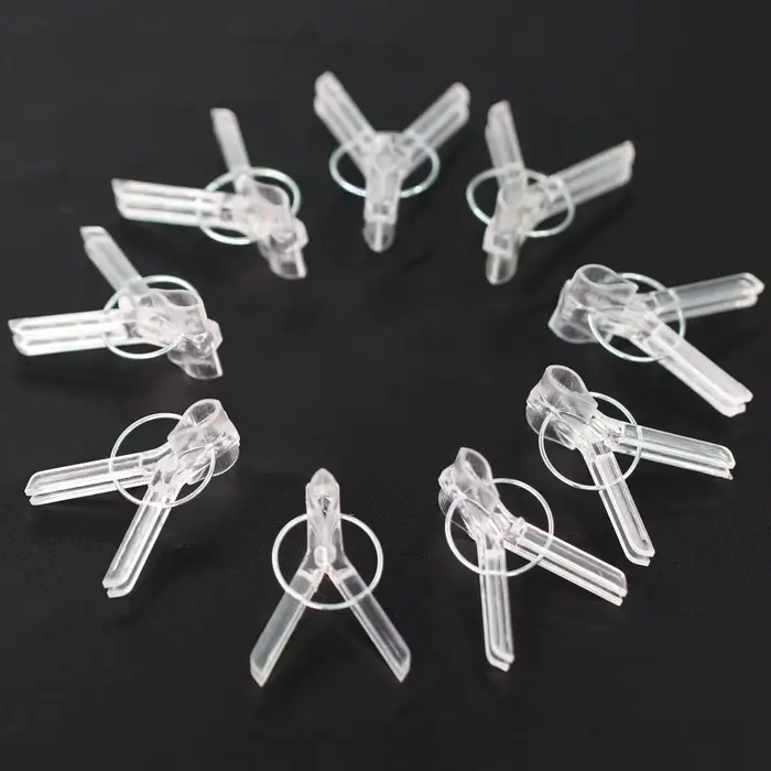 20-100 pièces 15x30 MM greffage Clips Tomoto aubergine légumes greffé pince jardin plantes semis out