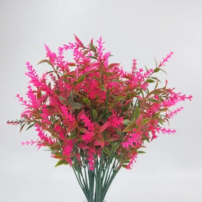 Fausse plante de lavande artificielle en plastique