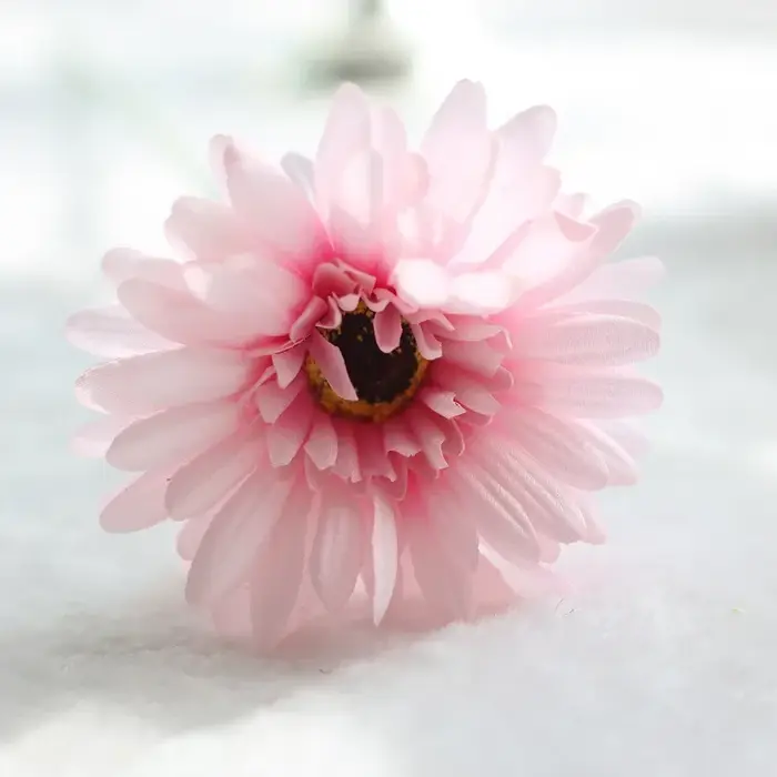 Branche de fleur de Gerbera artificielle 55cm, tournesol en soie, décoration de jardin de maison, ma