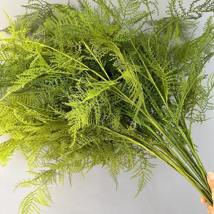 Plantes artificielles d'asperges à longue branche de 114cm