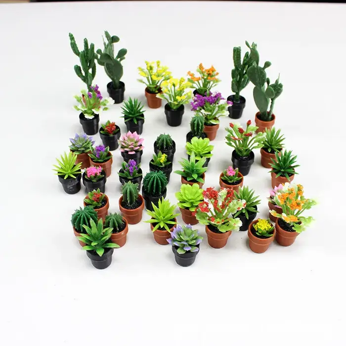 Mini plantes simulées Cactus