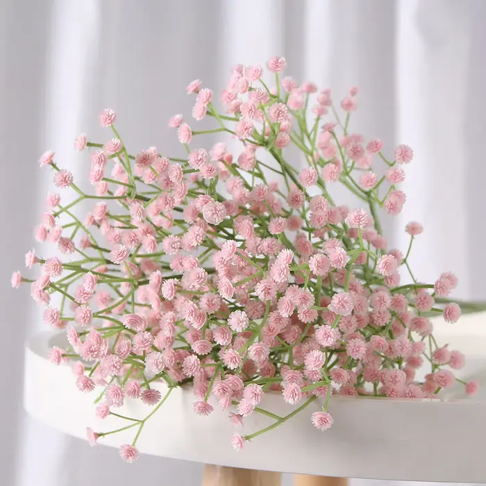 3/5/10 pièces gypsophile fleurs artificielles gypsophile fausse fleur bricolage Bouquets floraux Arr