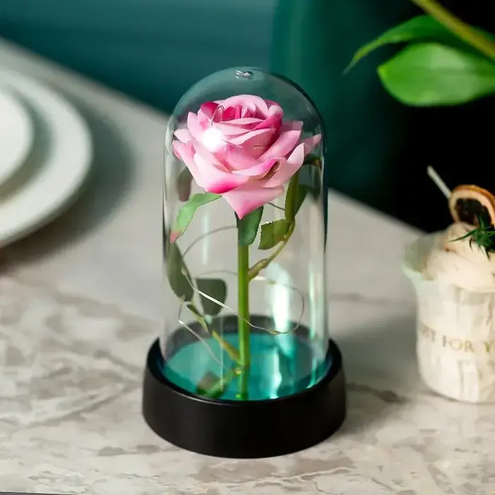 Rose éternelle, cadeau d'anniversaire de mariage