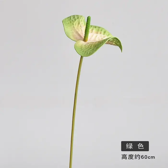 Fleurs artificielles en mousse d'anthurium EVA, 10 pièces, décoration de salon de maison, fausse fle