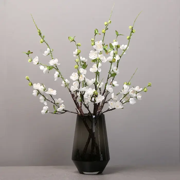 Branches de fleurs artificielles en soie