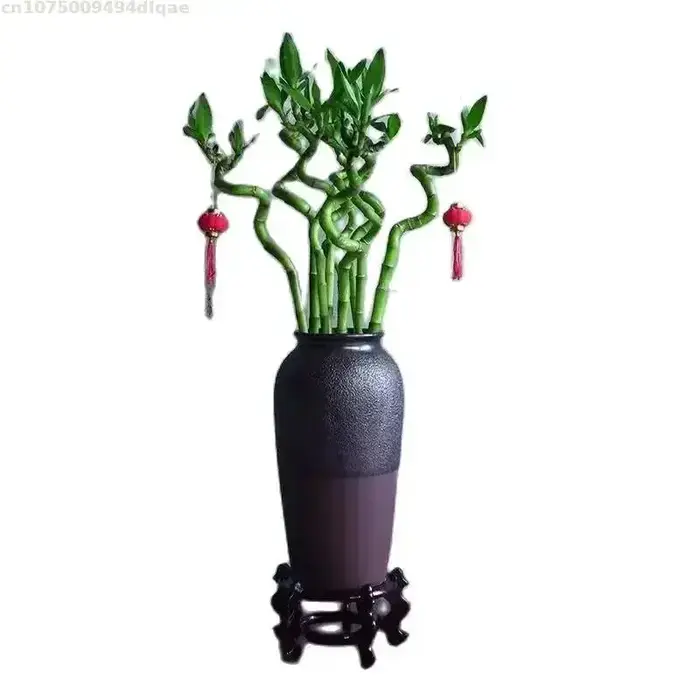 Support de fleurs en bois massif
