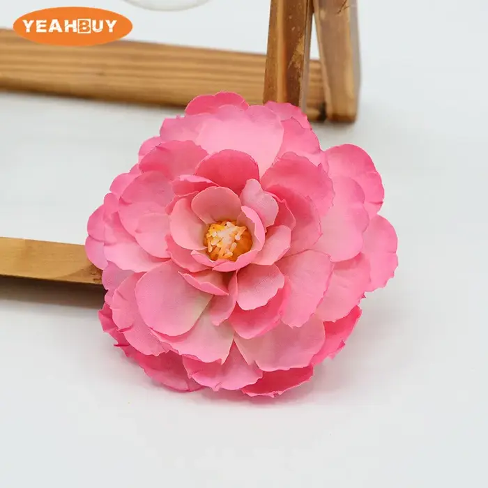 Tête de fleur de pivoine artificielle