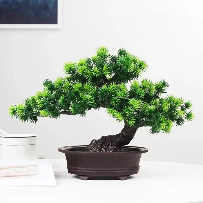 Plantes artificielles enrichies bonsaï