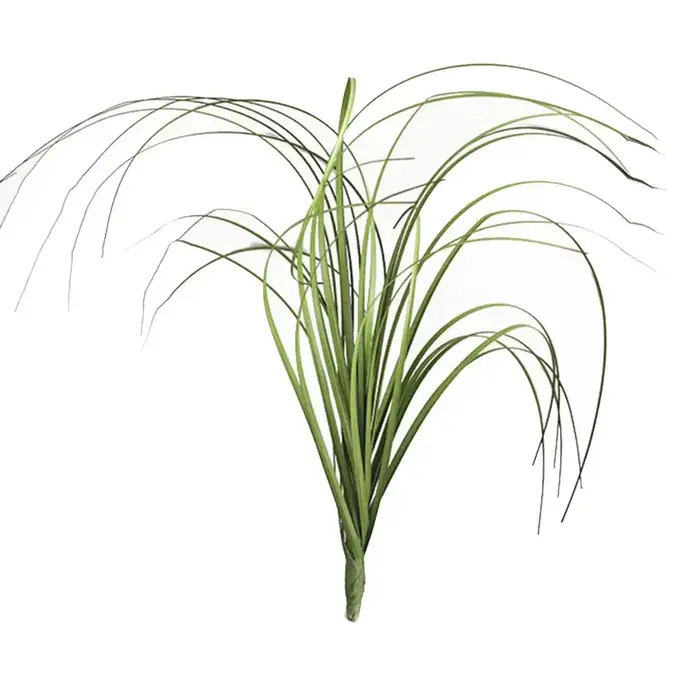 1 branche 35/42cm plante artificielle belle conservation de la fraîcheur Flexible bureau oignon artificiel feuilles d'herbe parapluie fournitures de fête