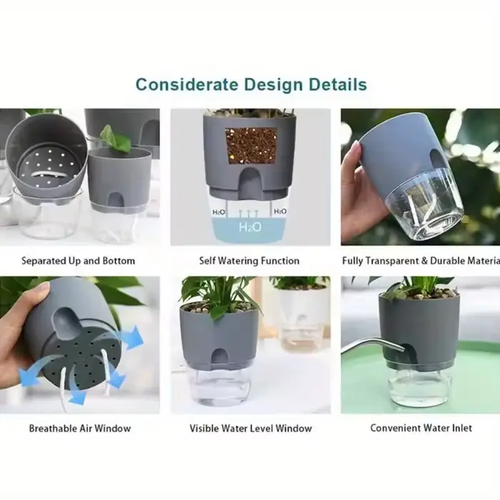 Jardinières à arrosage automatique