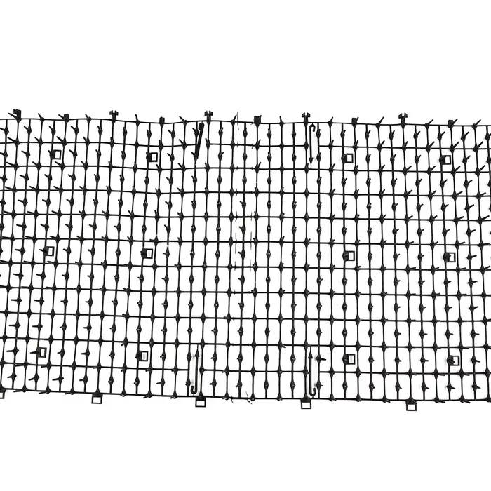 Bande de pincettes de jardin de 2M, tapis de dissuasion répulsif pour chat, bandes de pincement Anti
