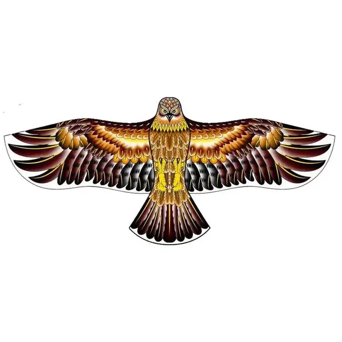Anti oiseau volant faucon cerf-volant répulsif d'oiseaux grands cerfs-volants aigle épouvantail leur